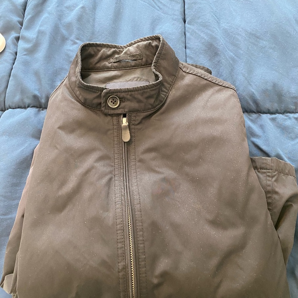 Banana Republic Men's Blue Zip Jacket
